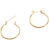 14k Color-Preserving Round Earrings DIY Jewelry Accessories