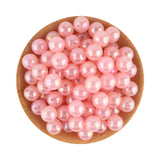 14mm Acrylic Round Pearl Beads for Jewelry Making DIY Bracelet Accessories