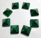 14mm Aventurine Crystal Pyramid Cabochons for Jewelry Making