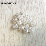 400pcs Acrylic Pearl Spiral Beads for Jewelry DIY #4106