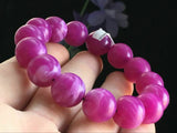 14mm Natural Mexico Sky Amber Beeswax Bracelet