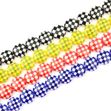14mm Flat Round Lampwork Glass Beads for Jewelry Making DIY Bracelet Necklace