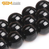 14mm Natural Tourmaline Round Beads for Jewelry Making DIY