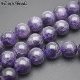 14mm Amethyst Stone Round Loose Beads Crystal for DIY Jewelry