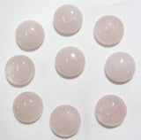 14mm Natural Stone Bead Round Flat Back Cabochons Beads 50pcs/lot