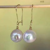 14mm Baroque Freshwater Pearl Earrings 14k - Party CARNIVAL Easter Women