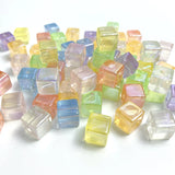 14mm Sunshine Electroplated Mermaid Bead DIY Phone Chain Accessory
