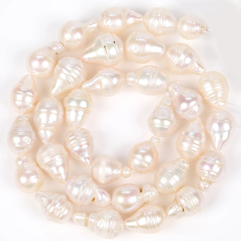 14pcs Baroque Pearl Loose Beads DIY Jewelry Making