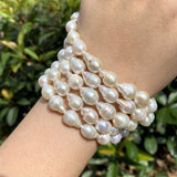 14pcs Baroque Pearl Loose Beads DIY Jewelry Making