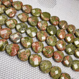 14pcs Heart Shape Natural Agates Beads 15x15x7mm DIY Necklaces Bracelets
