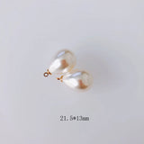 14pcs Pearl Earrings Jewelry Accessories Pendant Earring Accessories