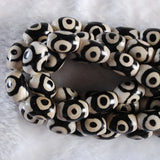 14x10 MM Tibetan Mystical Eyes Agate Loose Stone Beads