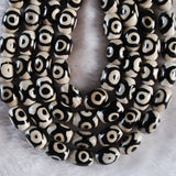 14x10 MM Tibetan Mystical Eyes Agate Loose Stone Beads