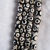 14x10 MM Tibetan Mystical Eyes Agate Loose Stone Beads