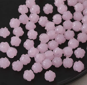 14x13mm Flower Shape Lampwork Bead Glass DIY Jewelry Making Bracelet Necklace