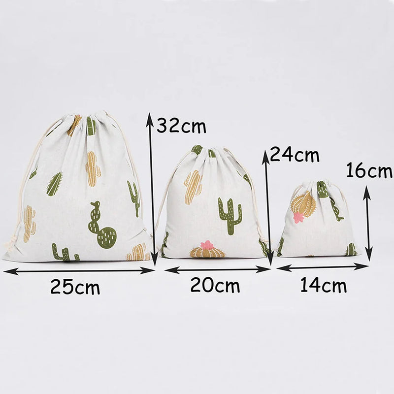 Aroma Pouch Jewelry Organizer Perfume Gift Bag Dry Flower Pouch Cotton Linen