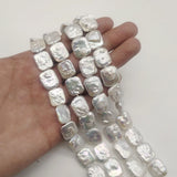 Natural Fresh Water Square Baroque Pearl Beads for Jewelry Making