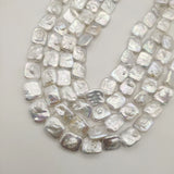 Natural Fresh Water Square Baroque Pearl Beads for Jewelry Making