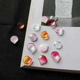 14x16mm Plum bloss Shape Czech Glass Beads Crystal Loose Beads