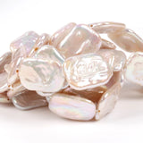 14x18mm Freshwater Baroque Square Pearl Beads for Jewelry Making