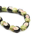 Big head doll Shape Ceramic Beads for Jewelry Making DIY Gift