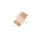 Cotton Jute Bags Red Wine Pouches Dried Fruit Gift Packaging