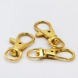 14x36mm Silver Lobster Swivel Clasps Keyring Jewelry Dog Chain Belt Clips