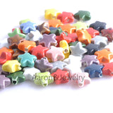 40pcs Mixed Porcelain Ceramic Beads for Jewelry Making