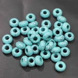 Natural Stone Mixed Big Hole Beads Jewelry Making 30Pcs