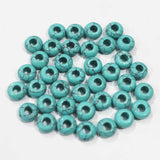 14x8mm Turquoise Stone Round Beads DIY Jewelry Making 30Pcs
