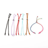 Adjustable DIY Jewelry Making Cord Bracelet with Stainless Steel Bead