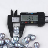 Gray Baroque Fresh Water Pearls Beads 15-20mm for Jewelry Making