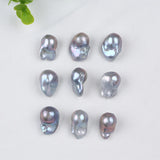 Gray Baroque Fresh Water Pearls Beads 15-20mm for Jewelry Making