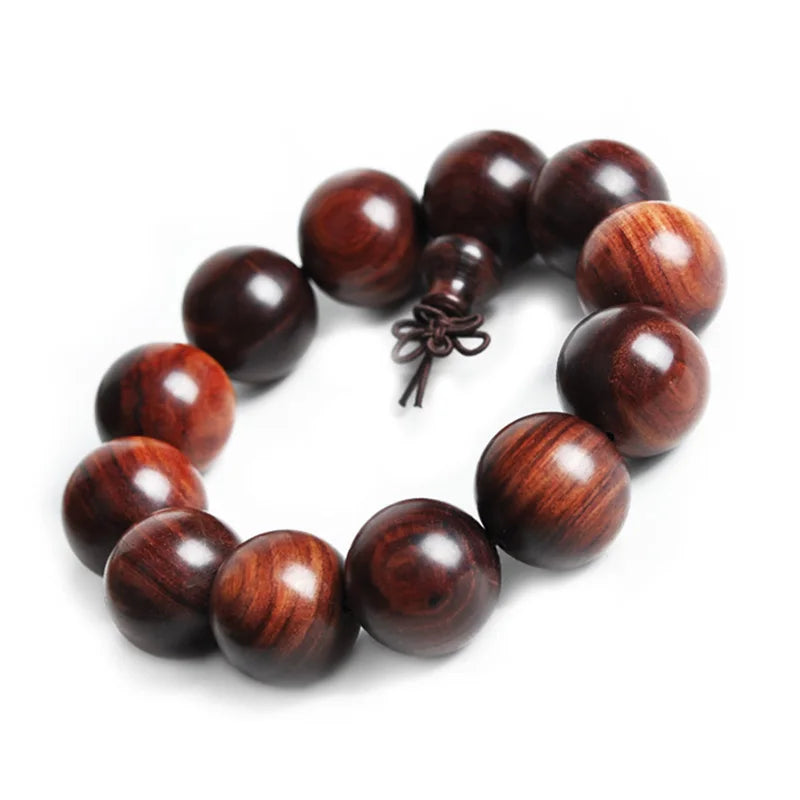 Red Sandalwood Willow Beads Buddhist Bracelet