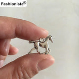 15*20mm Running Horse Charm Pendant 3D Vintage Bronze Plated Metal Alloy
