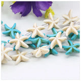 Starfish Turquoises Loose Beads for DIY Jewelry Making