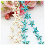 Starfish Turquoises Loose Beads for DIY Jewelry Making