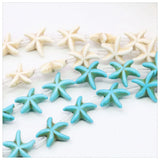 Starfish Turquoises Loose Beads for DIY Jewelry Making