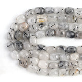 Natural Oval Agates Quartz Crystal Stone Beads for Jewelry Making DIY