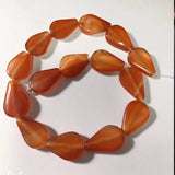 15*23mm Natural Stone Beads Water Drop Old Agates Spacer Loose Stripe Agate DIY