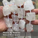 Natural Rough Crystal Freeform Cut Gravel Multicolor Chips Loose Beads Raw Stone