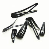 15-30 pcs Metal Snap Clips, Water drop Baby Clips, DIY Hair Clips Jewelry Making