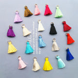 15/30pcs 2.3cm Hanging Small Tassel Jewelry DIY Supplies