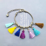 15/30pcs 2.3cm Hanging Small Tassel Jewelry DIY Supplies