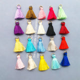 15/30pcs 2.3cm Hanging Small Tassel Jewelry DIY Supplies