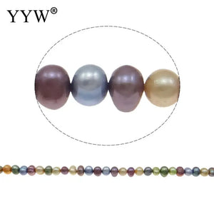 Mixed Color 5-6mm Freshwater Pearl Beads for DIY Necklace Bracelet