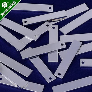 15.4x4mm Brass Stamping Blank Bar, DIY Jewelry, 20pcs/Lot