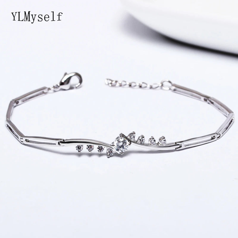 Nice Bracelet & Bangle, 15.5+2cm Length, Fast Birthday Jewelry