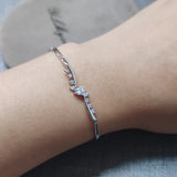 Nice Bracelet & Bangle, 15.5+2cm Length, Fast Birthday Jewelry