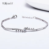 Nice Bracelet & Bangle, 15.5+2cm Length, Fast Birthday Jewelry